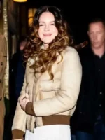 After Party 2026 Lana Del Rey Shearling Leather Jacket