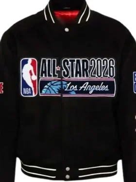2026 Los Angeles Black Varsity Jacket