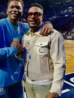 All Star Game 2026 Chris Tucker Jacket Front View