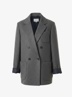 Charly Clive Rooster 2026 Grey Blazer Front View