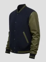 Violet Mikami Varsity Jacket Left View