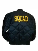 Chicago Fire Squad 3 Quilted Jacket Back View