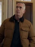 Christopher Herrmann Brown Puffer Jacket Front View