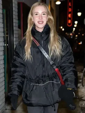 Gabby Bryan Comedy Show Black Jacket Front View