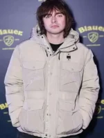 Gene Gallagher Milan Triennale 2026 Jacket in Beige Parachute Fabric