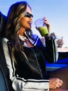 Bandy NBA All-Star 2026 Leather Jacket View Of Look