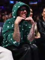 Justin Bieber Polka Dot Hoodie Style Look