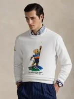 Lauren US Open Polo Bear Sweatshirt Front View