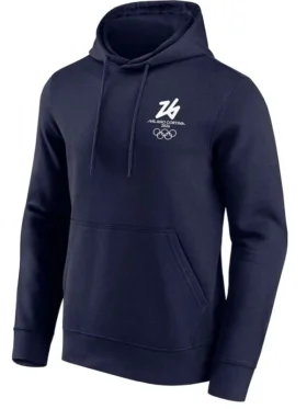 Milano Cortina 2026 Olympics Hoodie Front View