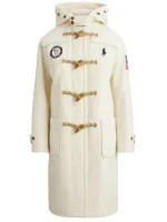 Polo Ralph Lauren Olympic USA 2026 opening ceremony cream coat front view