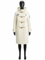 Polo Ralph Lauren Olympics 2026 Team USA opening ceremony Toggle coat 2026 cream color full view