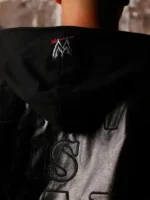 Raw Is War Jacket Back View Hoodie