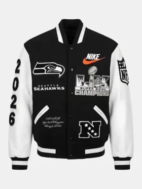 Super Bowl Champs Destroyer Jacket Front Look