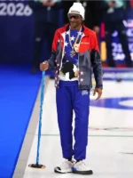 Snoop Dogg Olympics 2026 Columbia Jacket Full View
