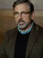 Steve Carell Rooster 2026 Brown Blazer Closure View