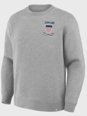 Team USA 2026 Winter Olympics Sweatshirt Front View