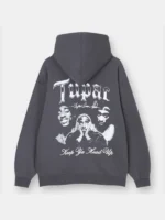 Tupac Hoodie Back View