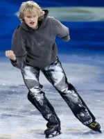 A high-performance grey NF Fear hoodie inspired by the 2026 Winter Olympics silhouette.