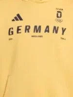 Winter Olympics 2026 Team Germany Hoodie Cklose-Up View