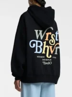 Worst Behaviour Hoodie Back View