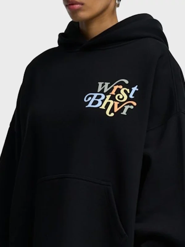 Worst Behaviour Hoodie Front View