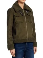 Miranda Rae Mayo Shearling Jacket Full View