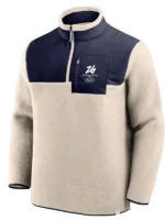 cortina olympics microfleece jacket front view