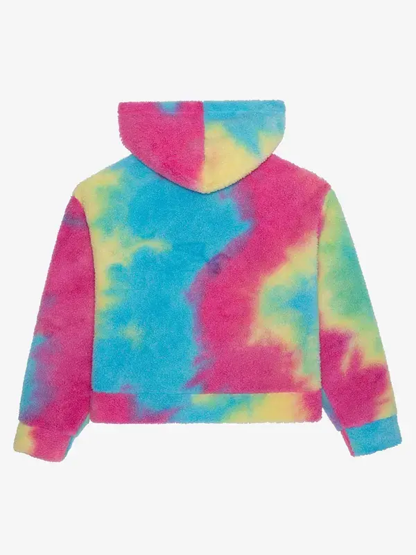 The back view of the I Am Kenough Ken Hoodie highlighting the color pattern.