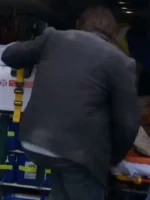 Back profile of Remi Carter Black Wool Jacket showing clean stitching and wool finish