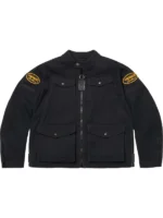 Supreme Cordura Jacket Black Front View