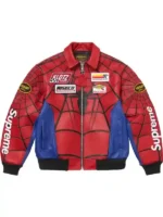 Supreme Spider Man Jacket Front View