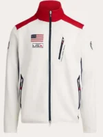 The iconic Winter Olympics USA 2026 Track Jacket showing the team logo.