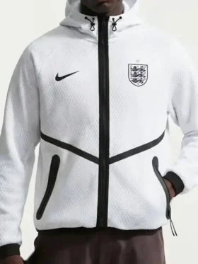 Front view of the World Cup 2026 Teams Mesh Anthem Jacket England