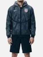 Front view of the World Cup 2026 Teams Mesh Anthem Jacket USA