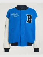Adidas Boston Marathon 26 Varsity Jacket Full View