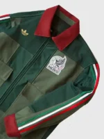 A stylish lifestyle view of the Adidas Mexico Worker Jacket.