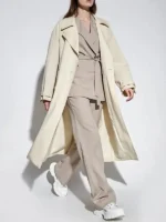Anne Hathaway She Came to Me Trench Coat View Look