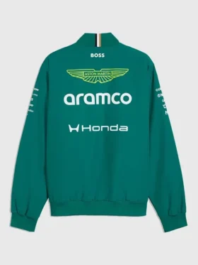 Aston Martin F1 Team 2026 Bomber Jacket Back View