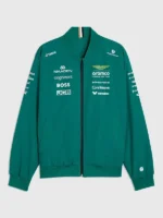 Aston Martin F1 Team 2026 Bomber Jacket Front View