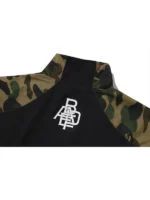 BAPE 1st Camo Stand Collar Green Track Jacket Look View