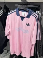 A complete full view of the Babymonster Rora Adidas Collared Goalie.