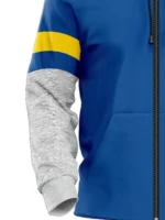 Bardown Striper Royal Full-Zip Hoodie