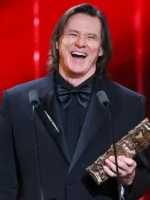 César Award 2026 Jim Carrey Black Suit View Look