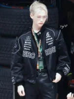 Front view of the Chinese Grand Prix F1 Felix Bomber Jacket.