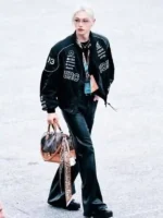 A full style look of the Chinese Grand Prix F1 Felix Bomber Jacket.