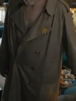 Christophers Ian McKellen Trench Coat closure view