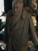 Christophers Ian McKellen Trench Coat front view