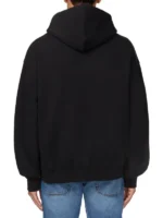 Costco Black Pullover Hoodie Back View