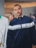 Daniel De Luca Velvet Track Jacket Front View