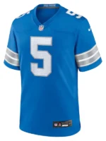 David Montgomery Detroit Lions Jersey Front View